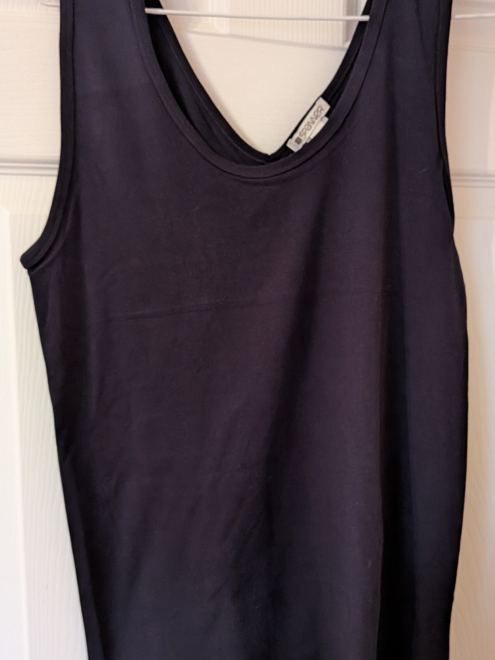 Canadian Designed SPANNER Navy V-Neck Tank Top